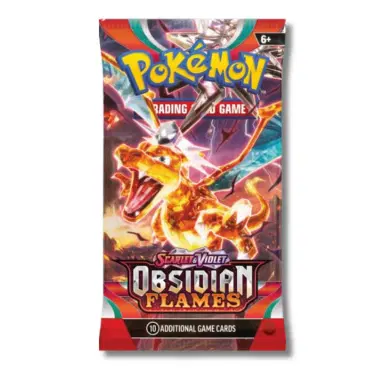 Pokemon Trading Card Game Scarlet & Violet Obsidian Flames Booster Pack - trading card