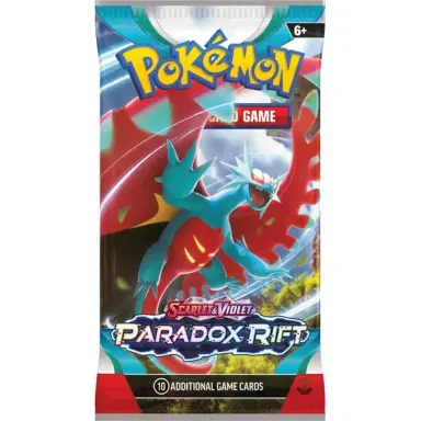 Pokemon Scarlet & Violet Paradox Rift Booster Pack - trading card