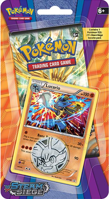 Pokémon Steam Siege Blister Pack - trading card