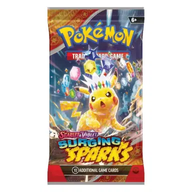 Pokemon Surging Sparks Booster Pack - trading card