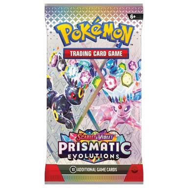 Pokemon Scarlet & Violet Prismatic Evolutions Booster Pack - trading card