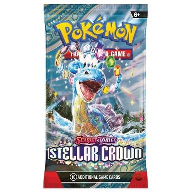 Pokemon Scarlet & Violet Stellar Crown Booster Pack - trading card