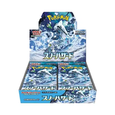 Pokémon Snow Hazard Booster Box - trading card